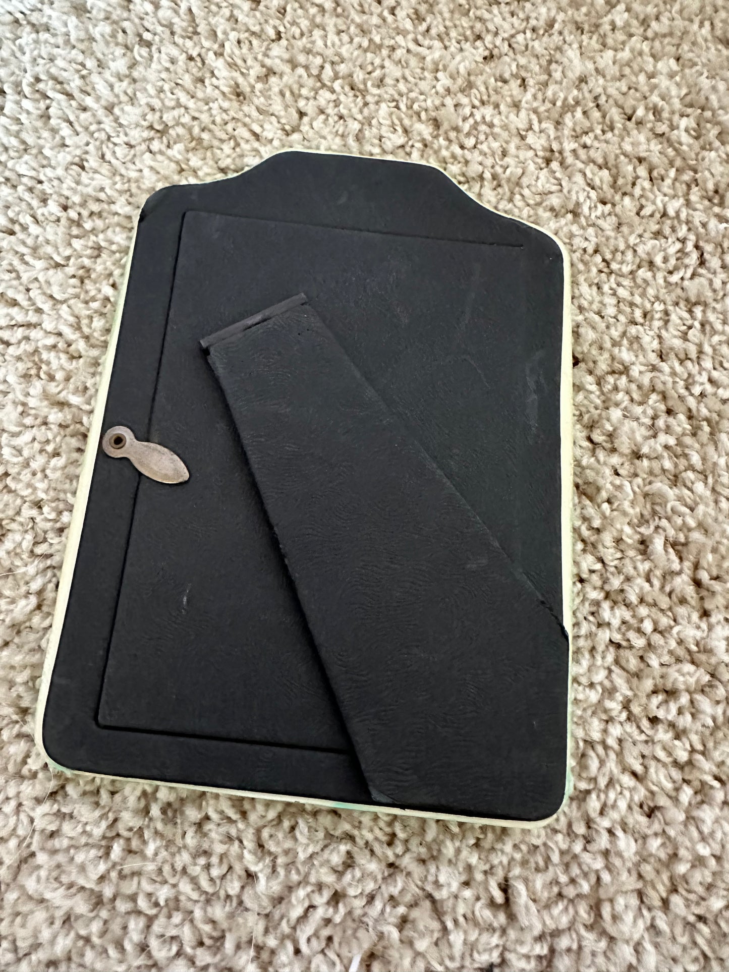 Vintage teddy photo frame