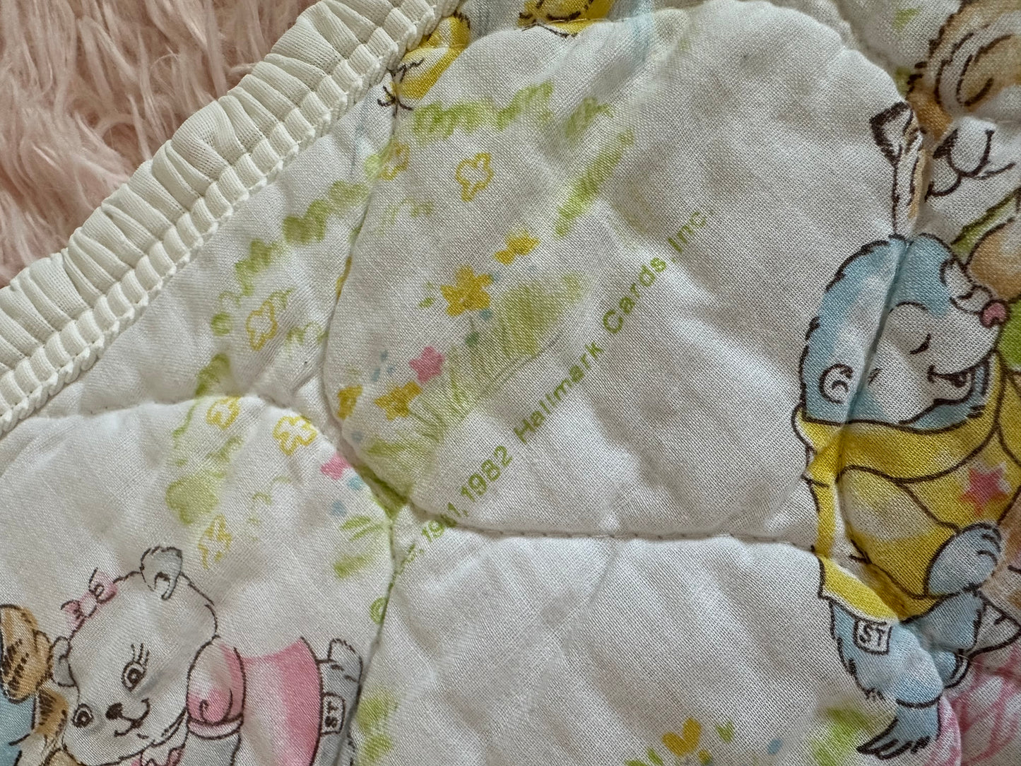 Vintage 1980 shirt tales hallmark blanket