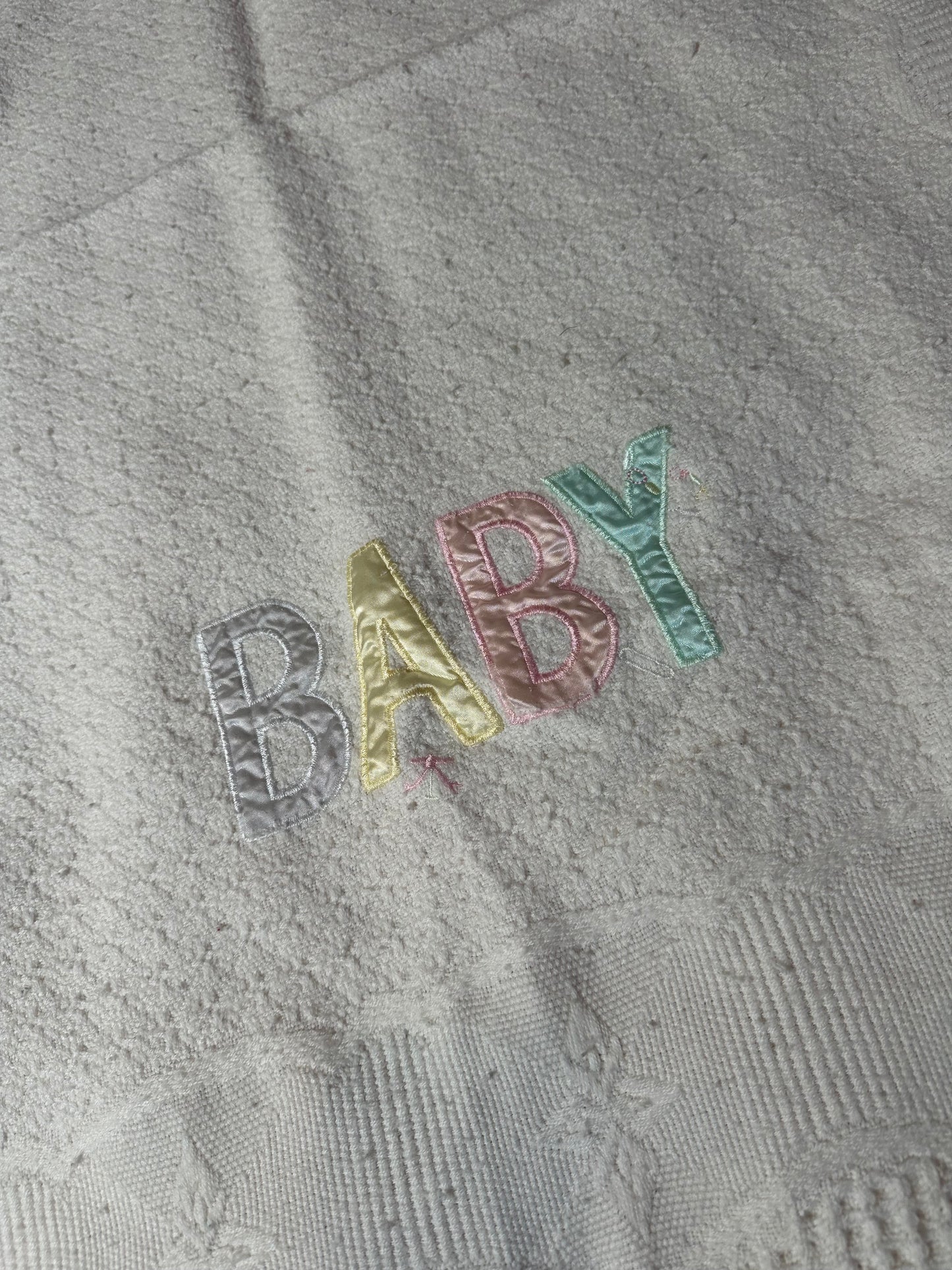 Vintage BABY blanket Made in Korea