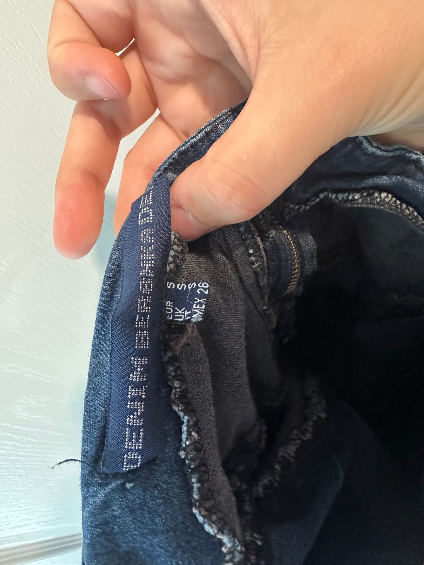 Denim Bershka Y2K Tube Dress! SIZE SMALL!