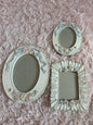 Vintage floral frame set