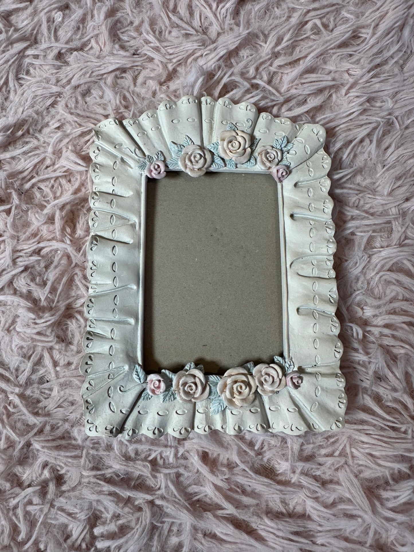 Vintage floral frame set