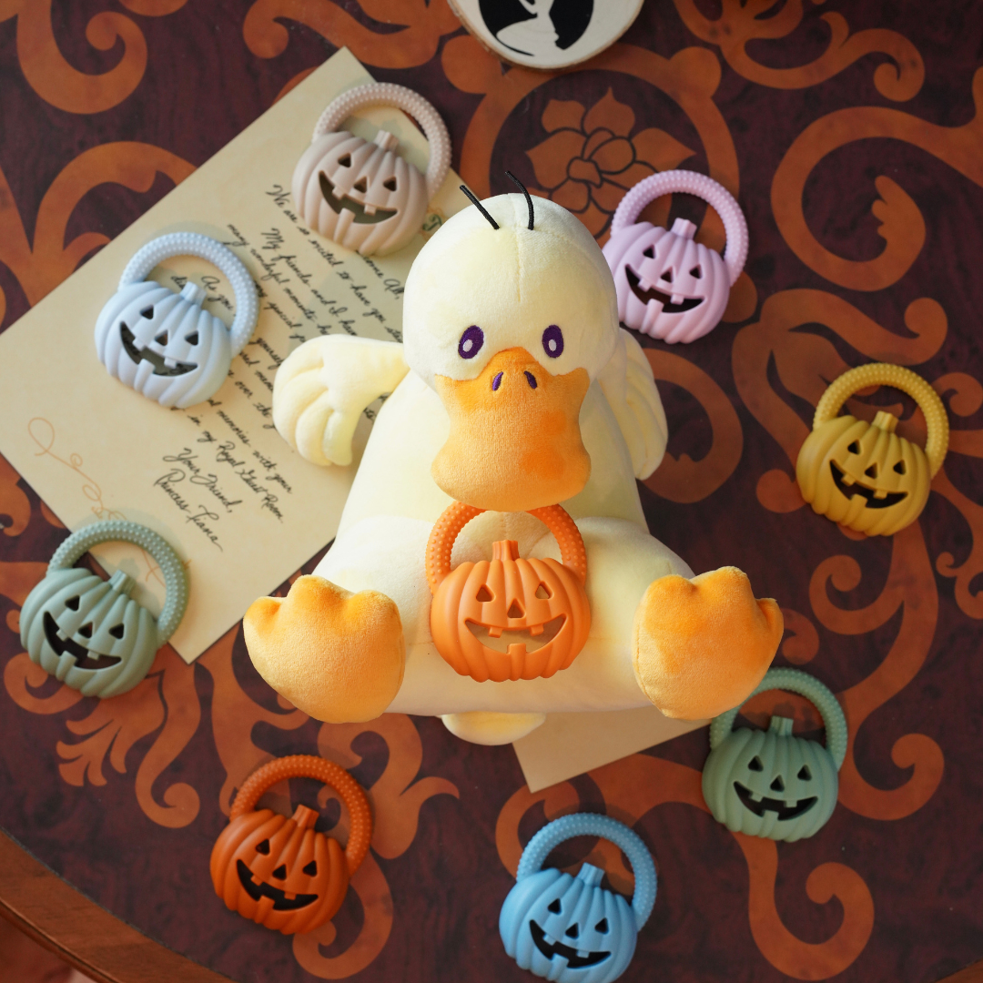 Jack-o'-lantern 100% Silicone Teether