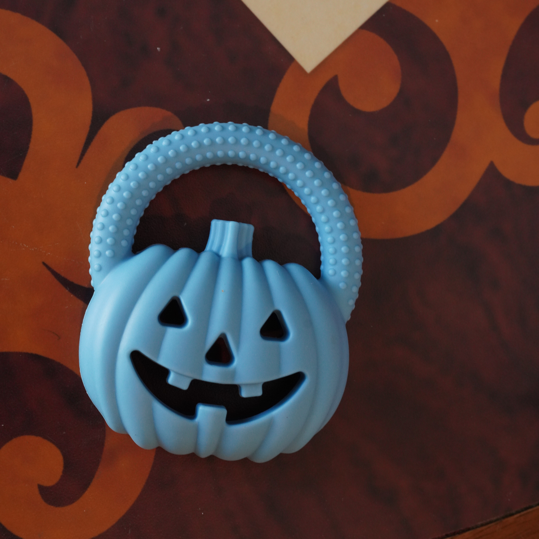Jack-o'-lantern 100% Silicone Teether