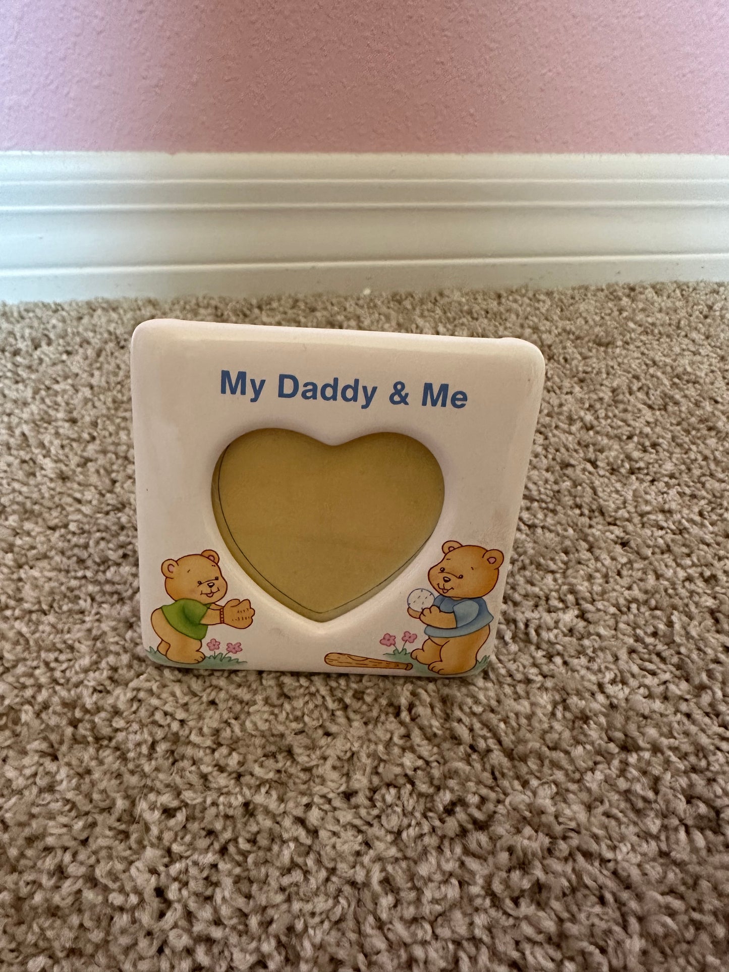 Vintage my daddy and me Russ photo frame ￼