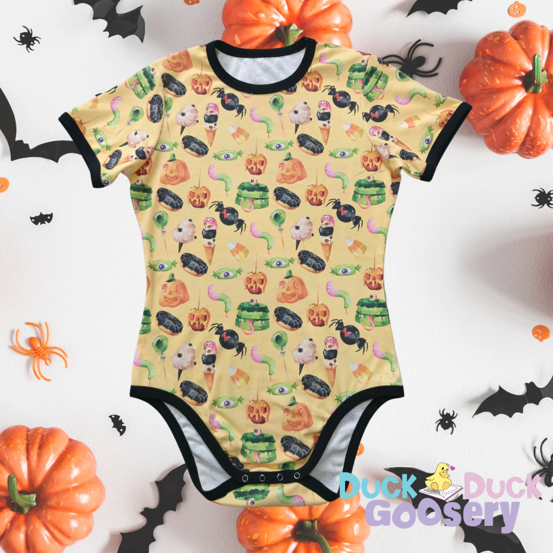 Vintage Inspired Halloween Bodysuit!