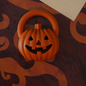 Jack-o'-lantern 100% Silicone Teether
