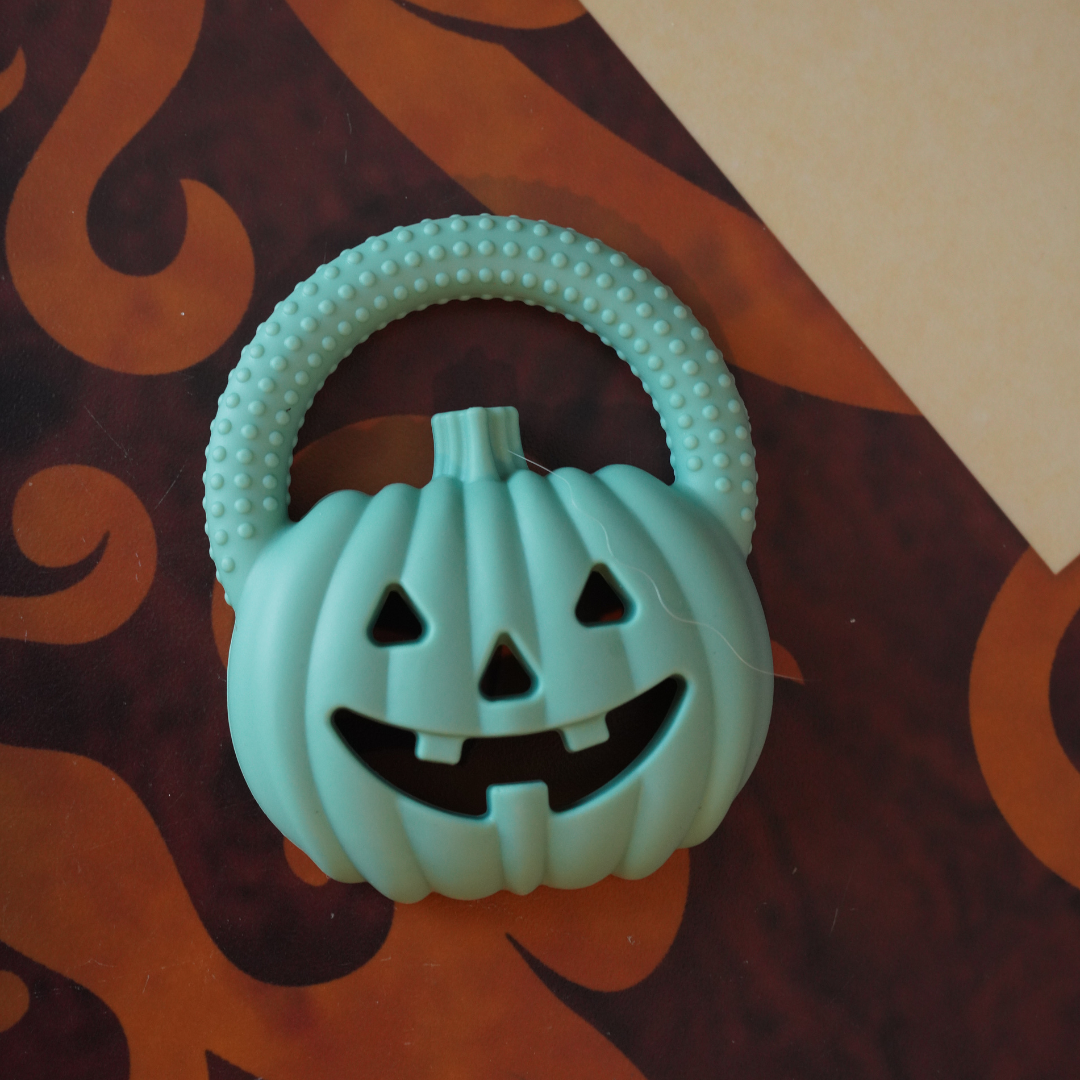 Jack-o'-lantern 100% Silicone Teether
