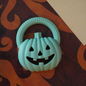 Jack-o'-lantern 100% Silicone Teether