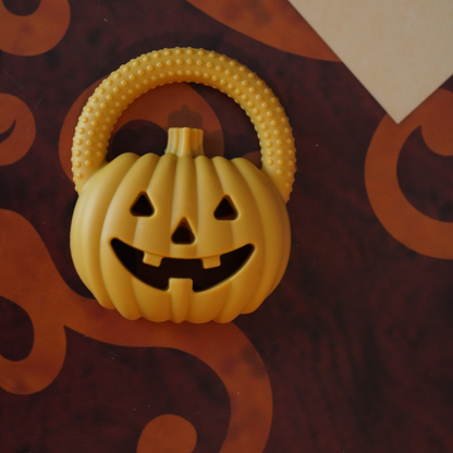 Jack-o'-lantern 100% Silicone Teether
