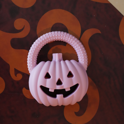 Jack-o'-lantern 100% Silicone Teether