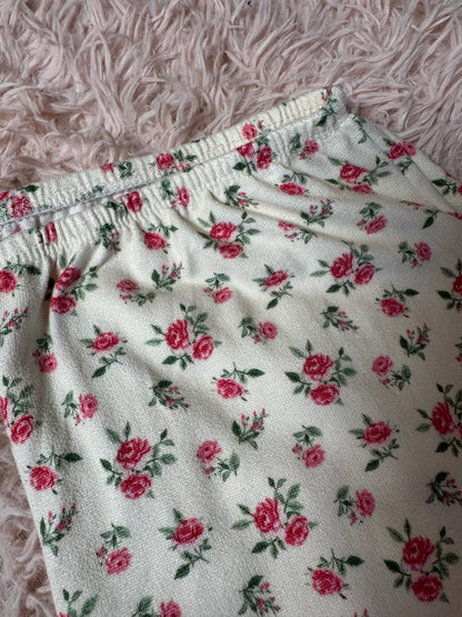Floral stretch pants size XL