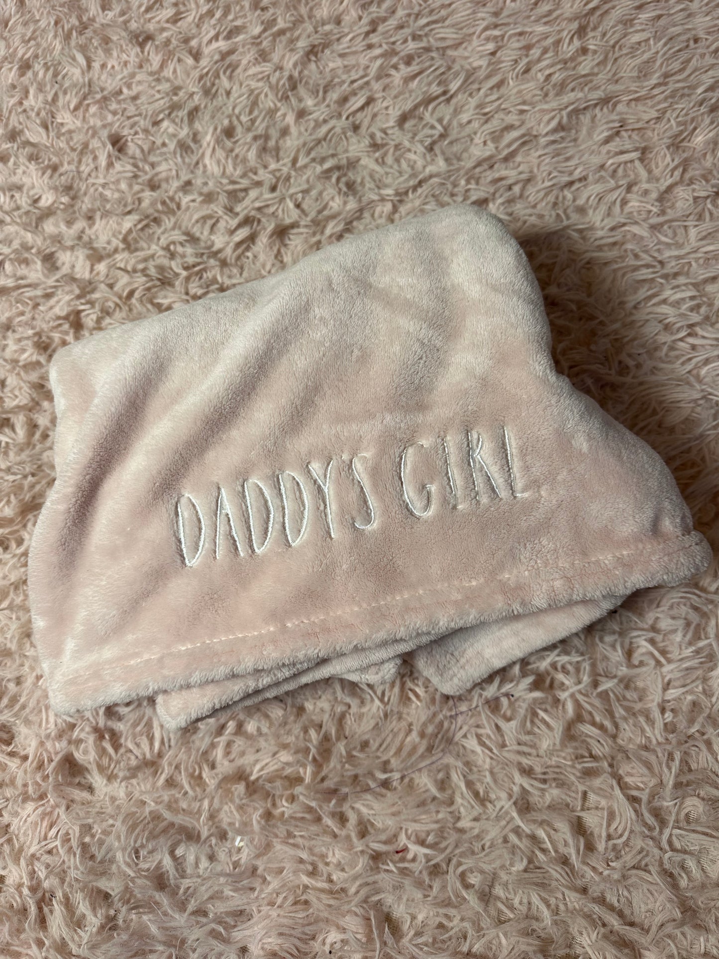Rae Dunn Daddy’s Girl Blanket