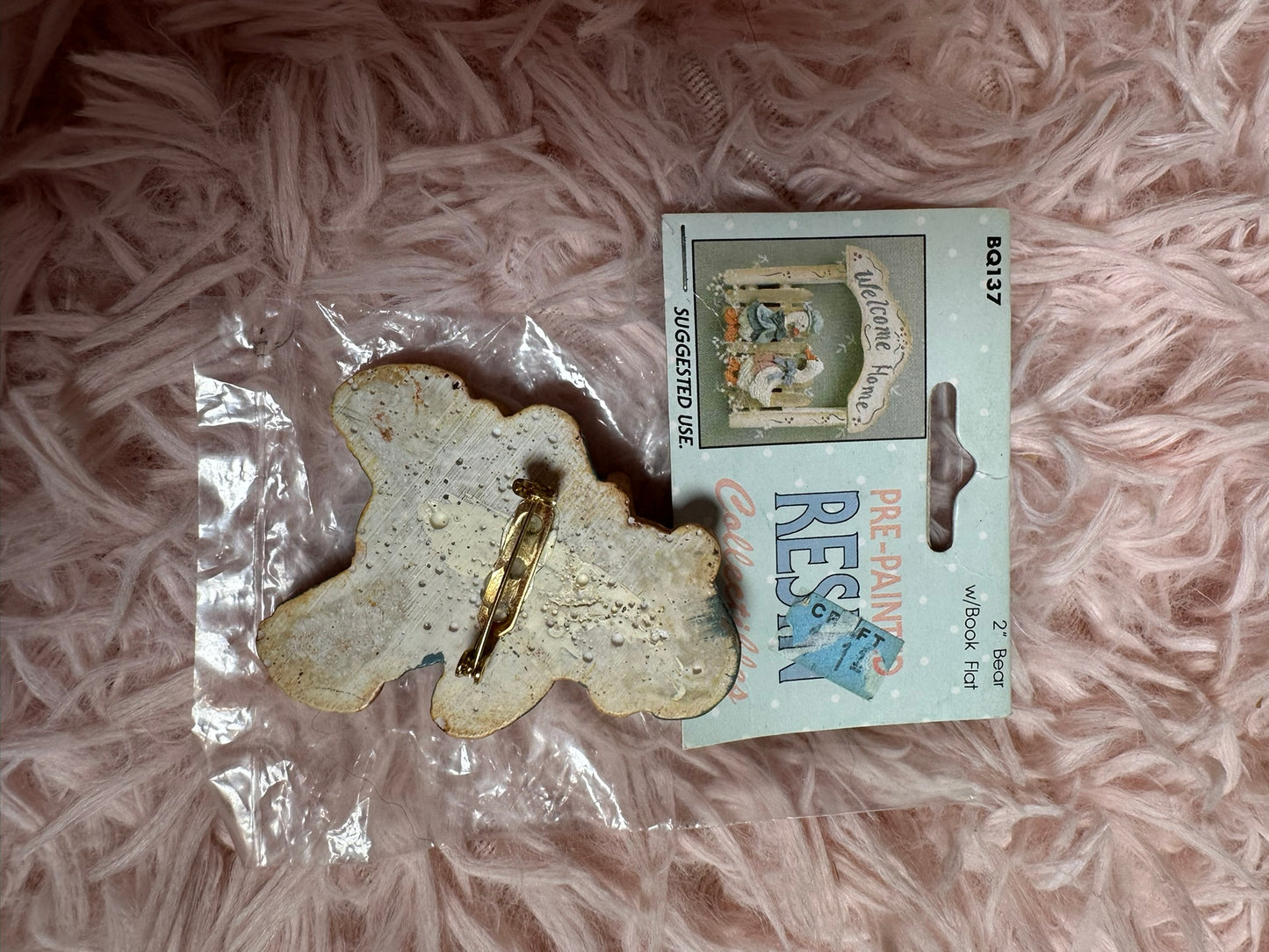 Vintage 80s Brooch Pins In Packaging SEE DROP DOWN