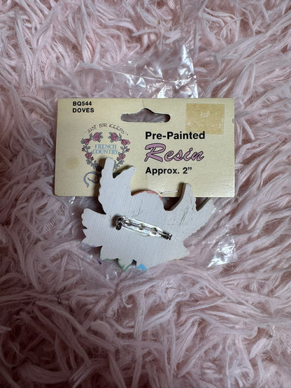 Vintage 80s Brooch Pins In Packaging SEE DROP DOWN