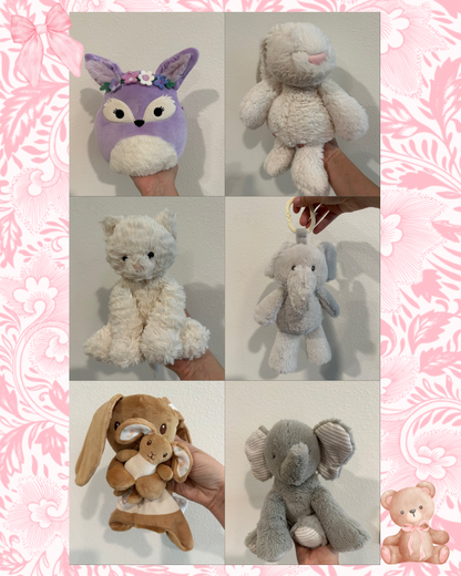 ADOPT A STUFFED ANIMAL! (USE DROP DOWN FEATURE)