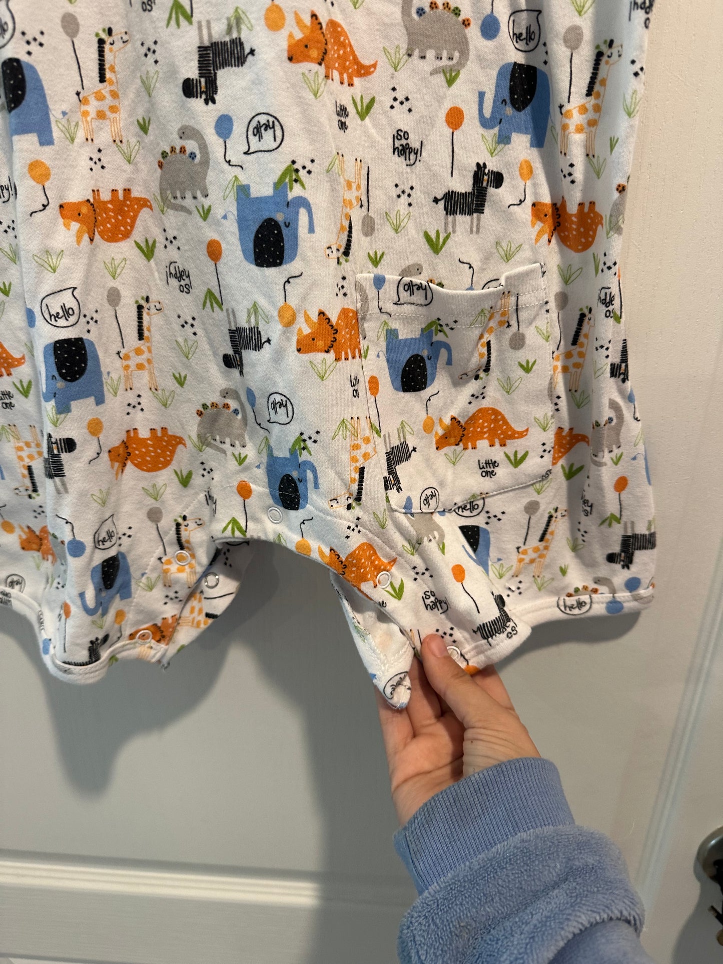 Dinosaur Adult Romper Bodysuit! SIZE MED! Squishy ABDL
