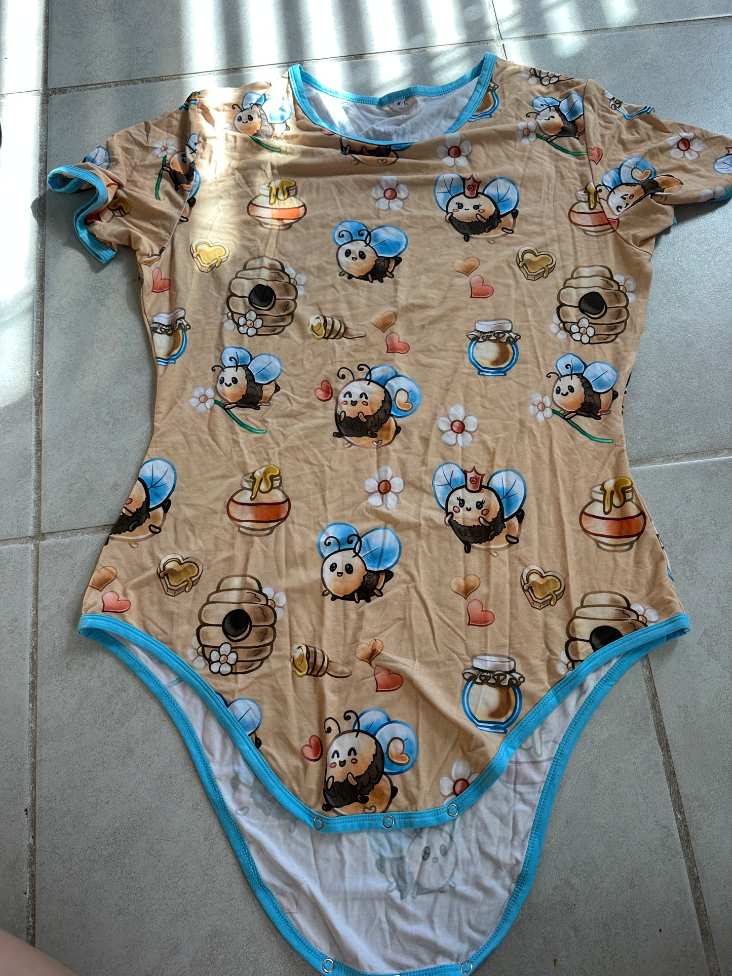 Honey bees adult bodysuit samples!