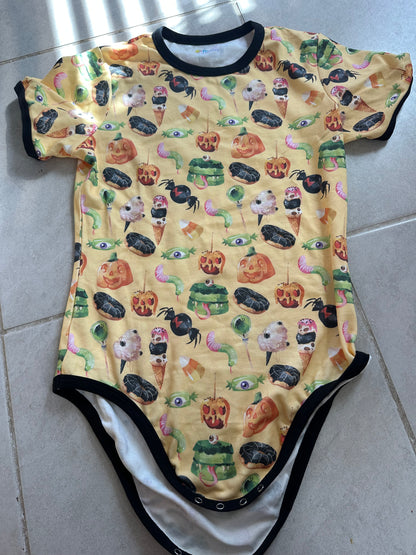 Halloween 100% cotton adult bodysuit!