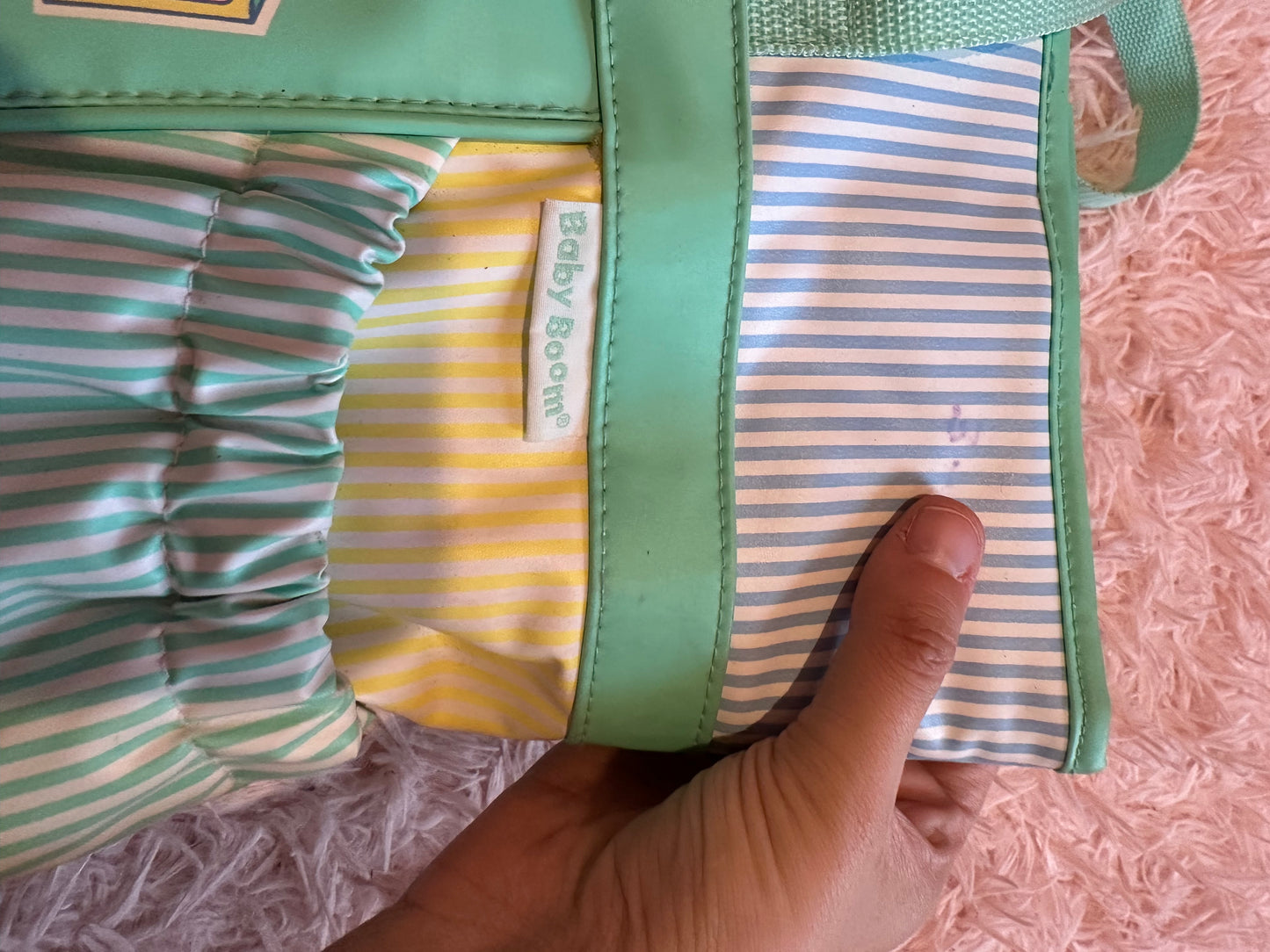 VINTAGE DIAPER BAG! Pastel Kawaii!