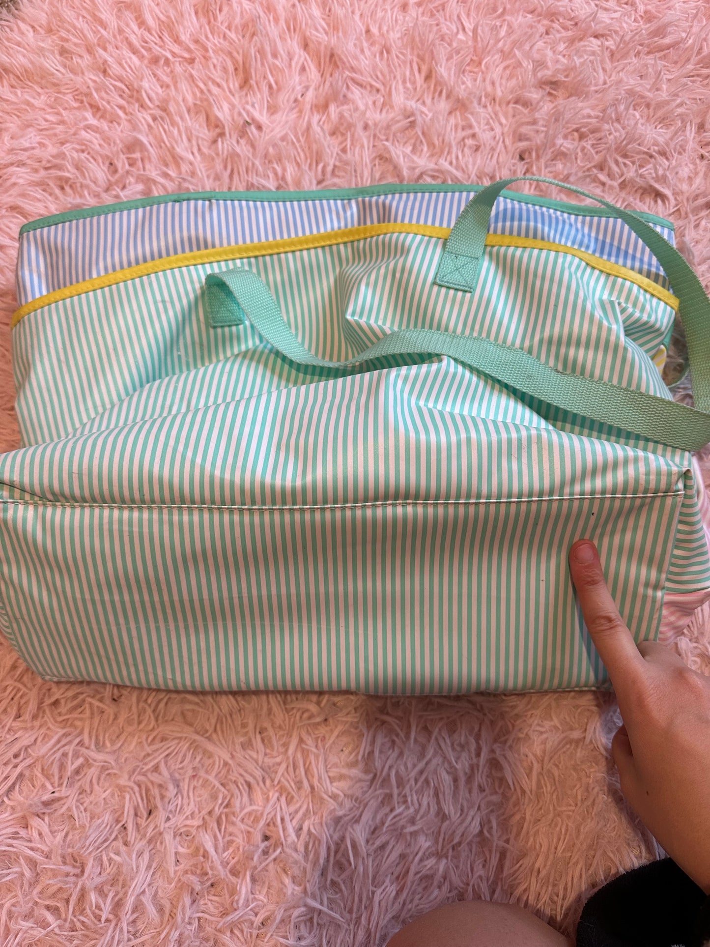 VINTAGE DIAPER BAG! Pastel Kawaii!