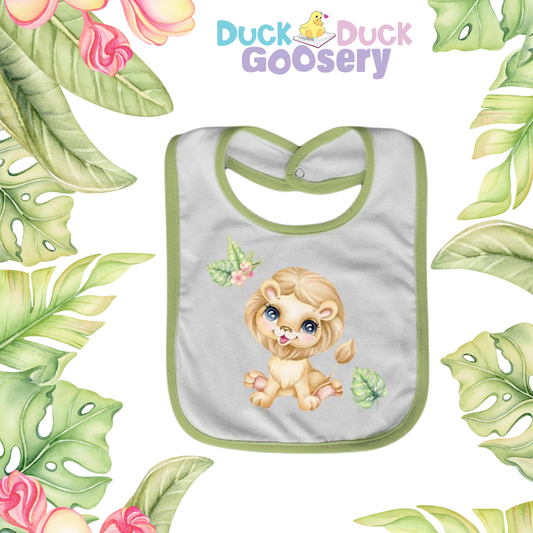 Baby Zoo Animal Adult Bib!